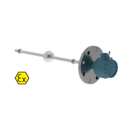 Датчик уровня поплавковый ПДУ-И.1750.5.Ф.65.2,5.01.А-ЕХD
