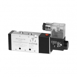 PIV-S-A-18.12DC Клапан пневмораспределительный 5/2, G 1/8''